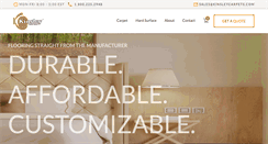 Desktop Screenshot of kinsleycarpets.com